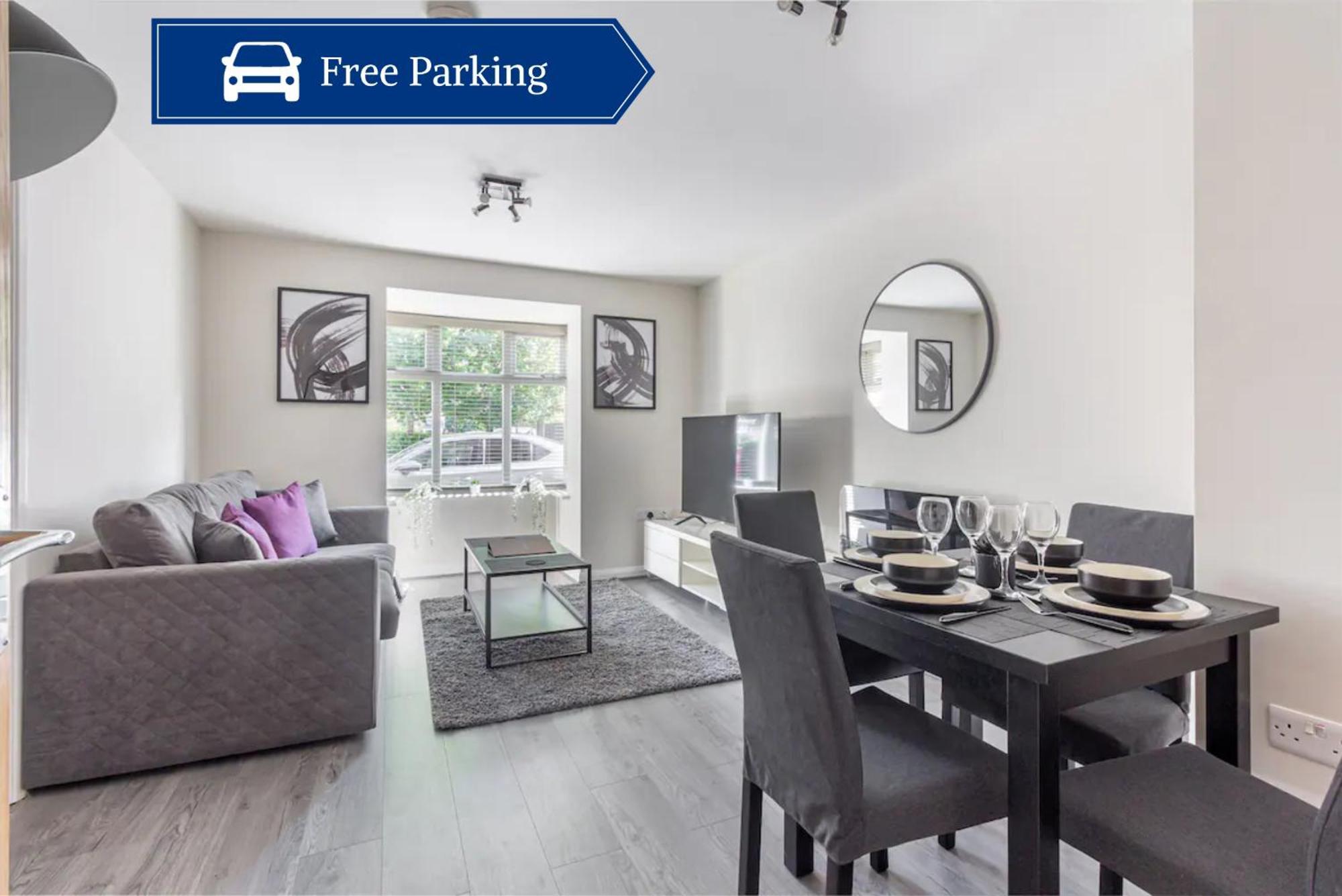 Lovely 2Bed Apt In Redditch, Free Wi-Fi & Parking المظهر الخارجي الصورة
